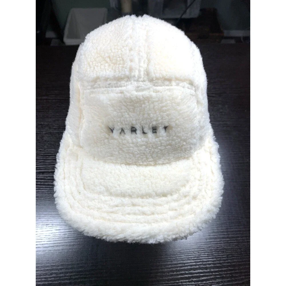 Varley | Accessories | Varley Wool Blend Logo Hat Soft White  display picture 2